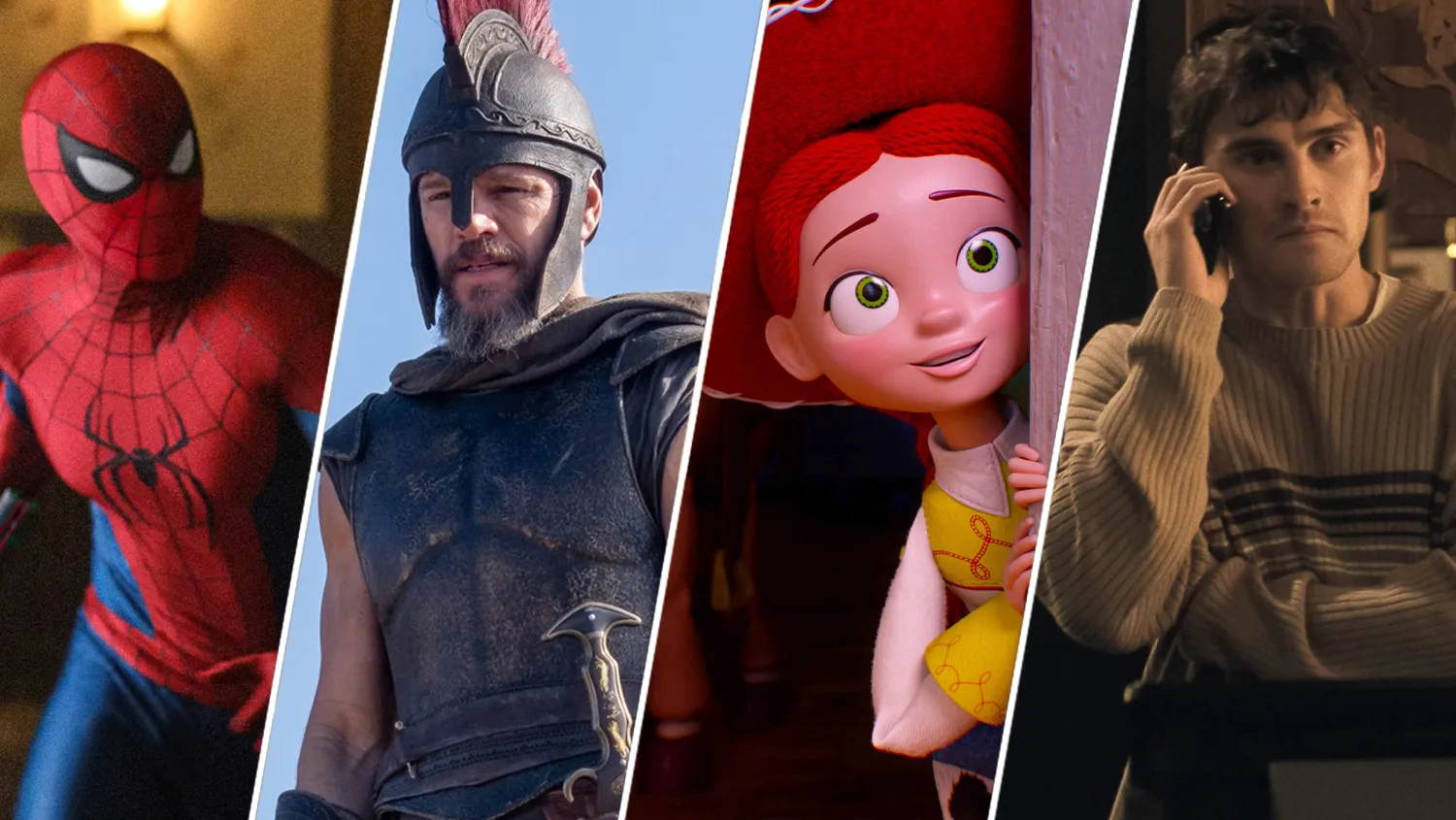 Spider-Man, The Odyssey, Toy Story 5, Obsession film posters